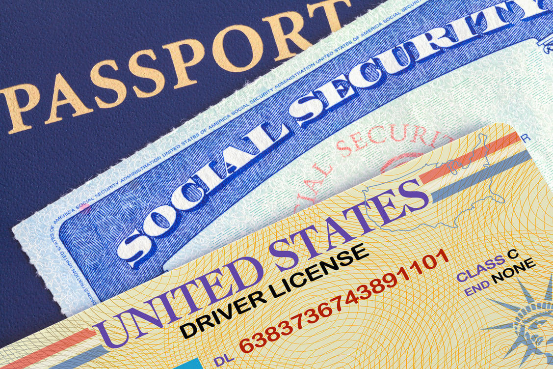 Passport Social Security Drivers License